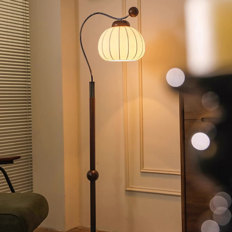 Vintage Black Floor Lamp