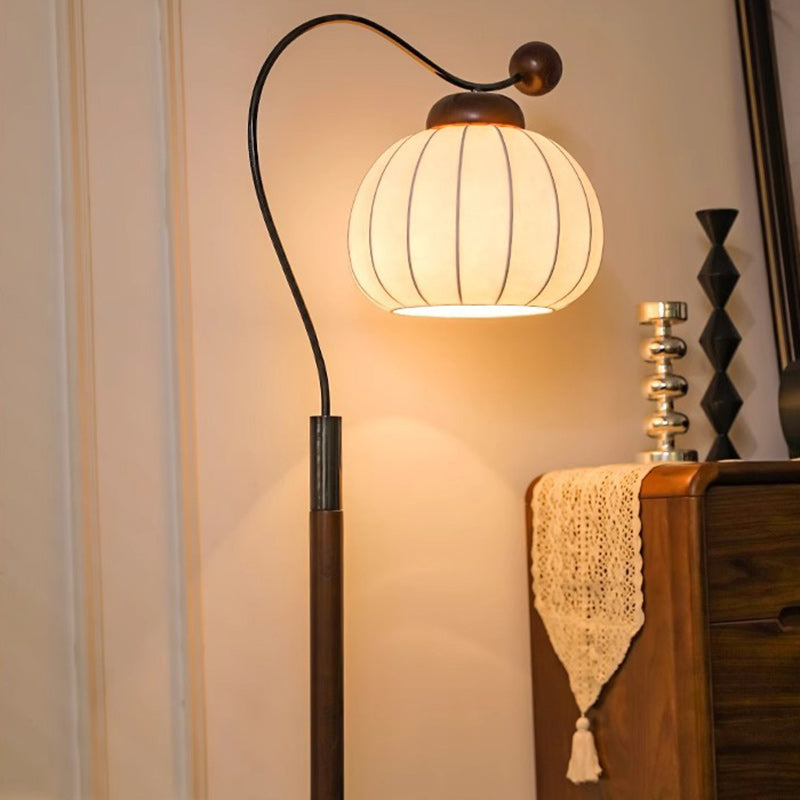 Vintage Black Floor Lamp