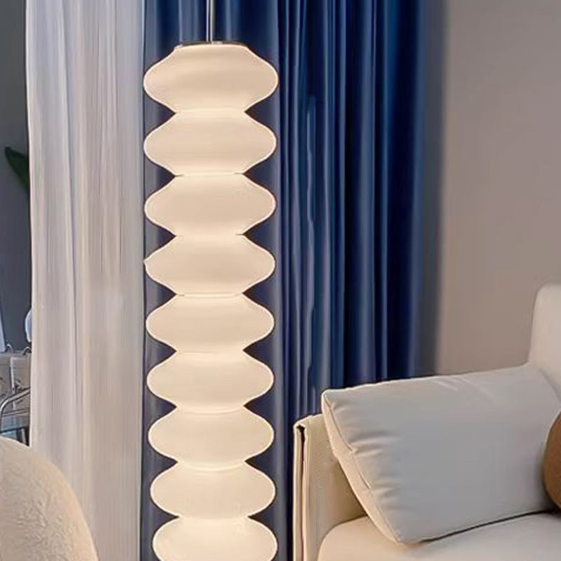Scandinavian White Floor Lamp