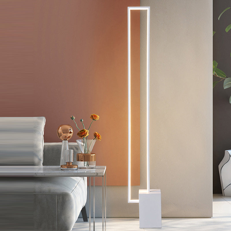 Scandinavian Black Floor Lamp