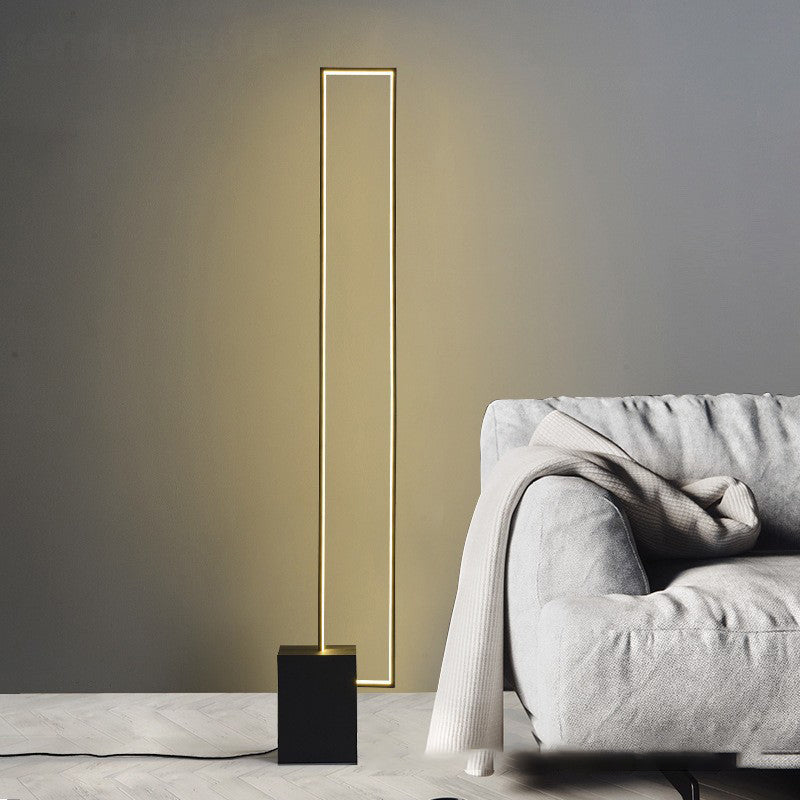 Scandinavian Black Floor Lamp
