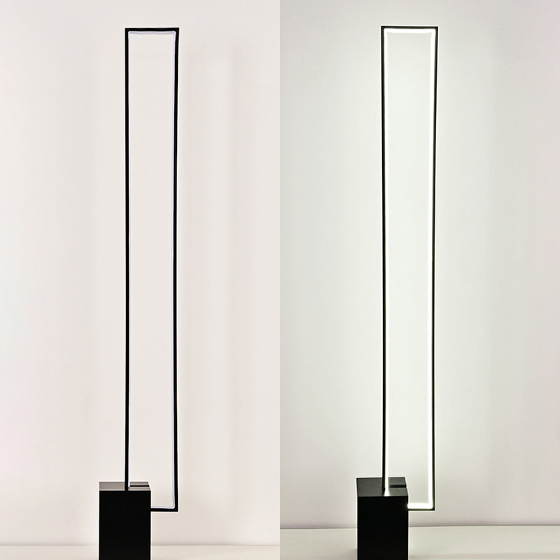 Scandinavian Black Floor Lamp