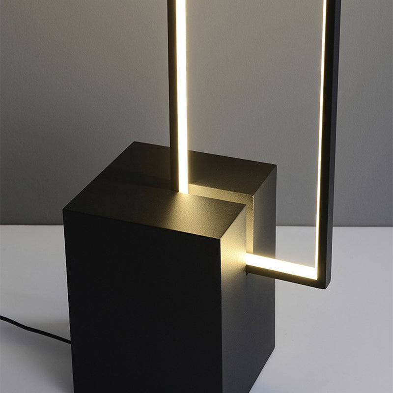 Scandinavian Black Floor Lamp