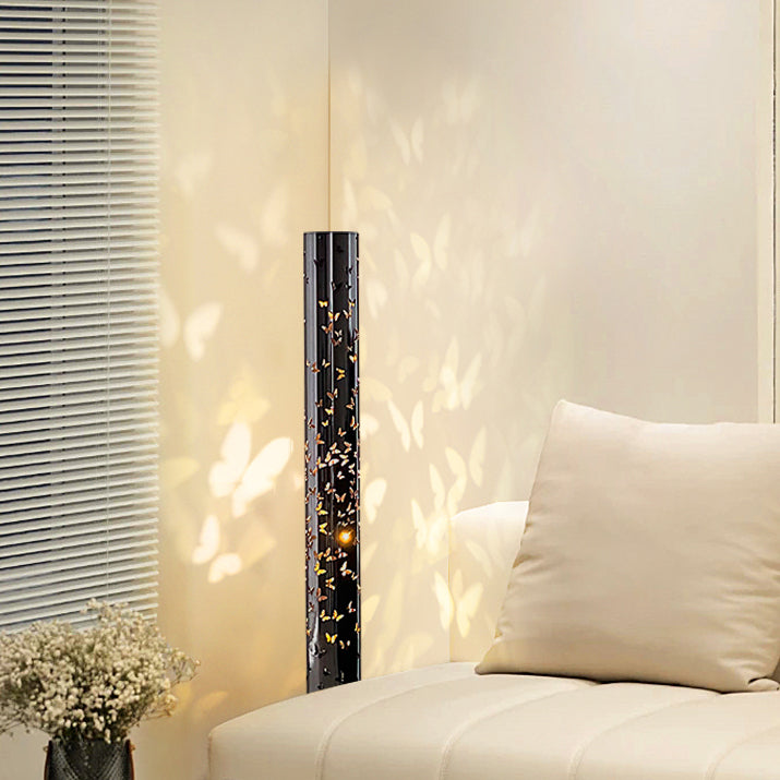 Scandinavian Silver Floor Lamp