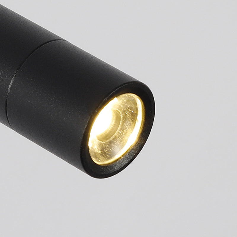 Modern Minimalist Iron Flexible Hose LED Reading Wall Sconce