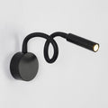 Modern Minimalist Iron Flexible Hose LED Reading Wall Sconce