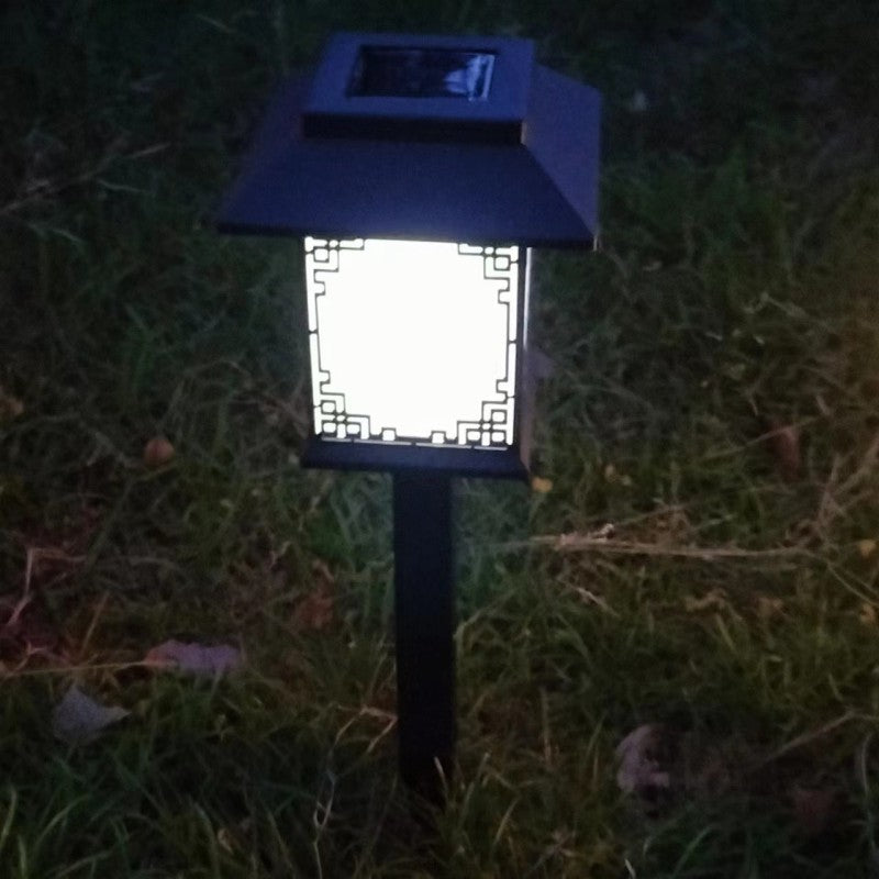 Industrial Black Outdoor Stake Light