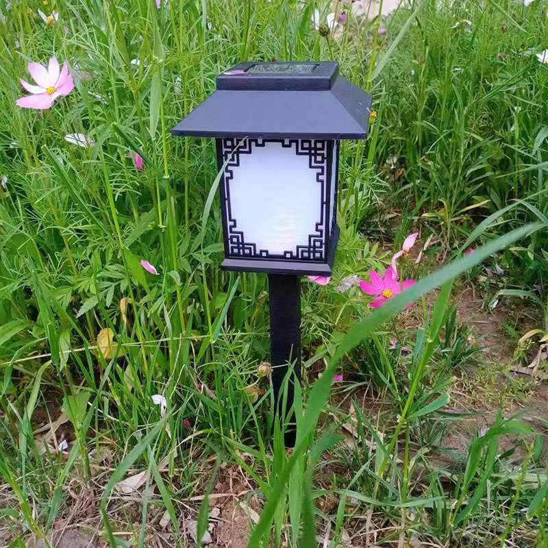 Industrial Black Outdoor Stake Light