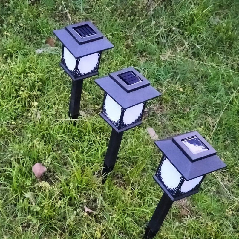 Industrial Black Outdoor Stake Light