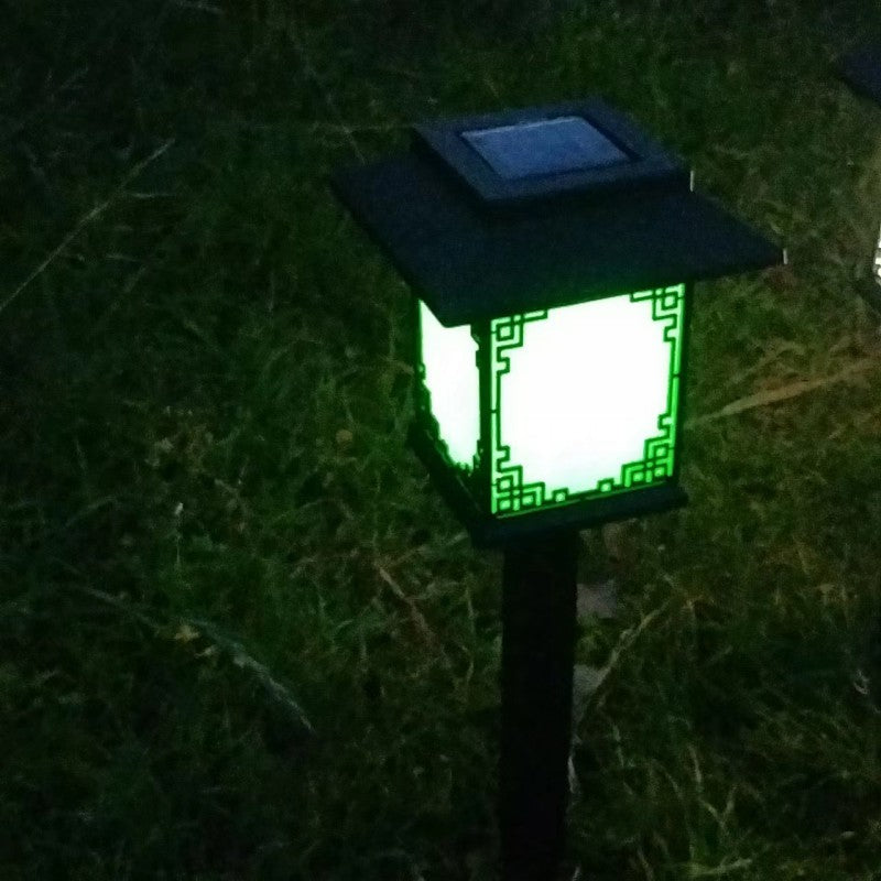 Industrial Black Outdoor Stake Light