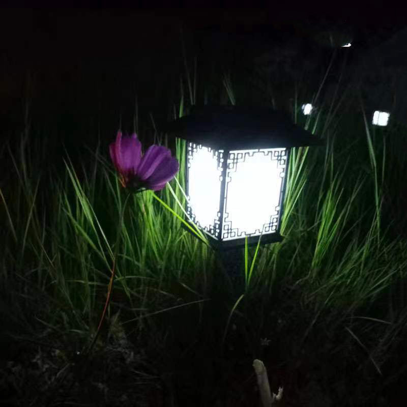 Industrial Black Outdoor Stake Light