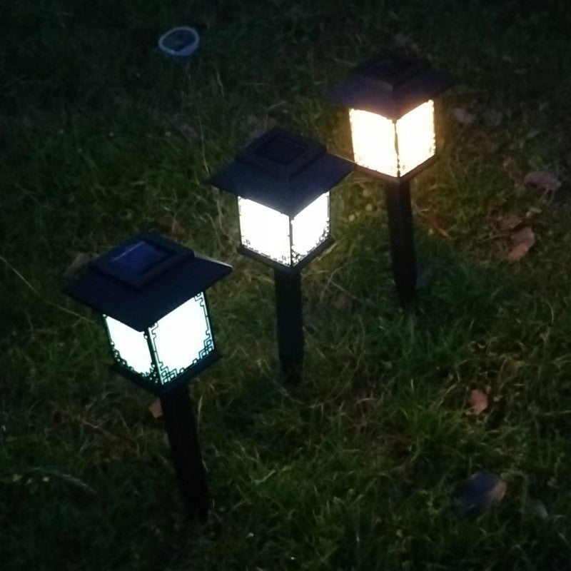 Industrial Black Outdoor Stake Light