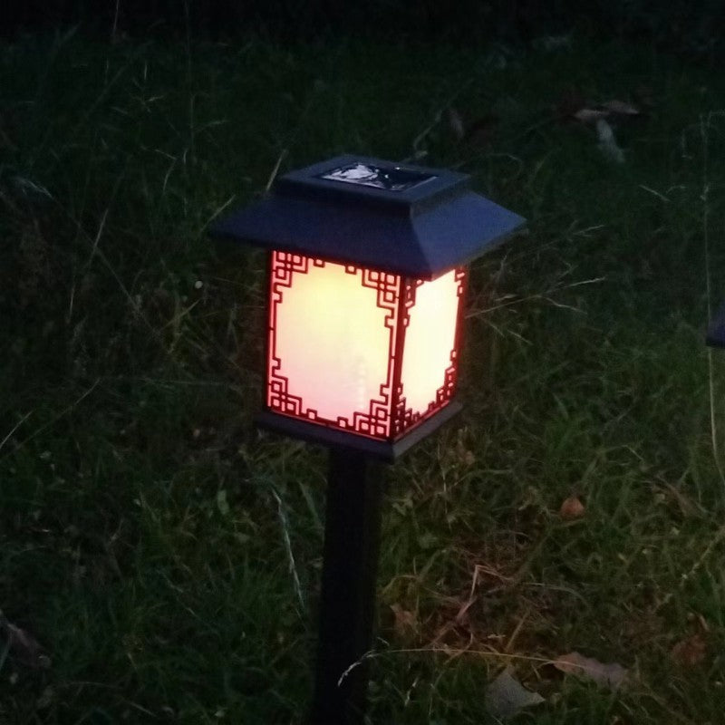 Industrial Black Outdoor Stake Light