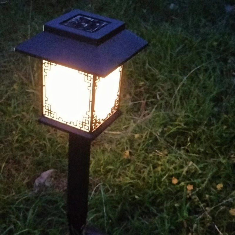 Industrial Black Outdoor Stake Light