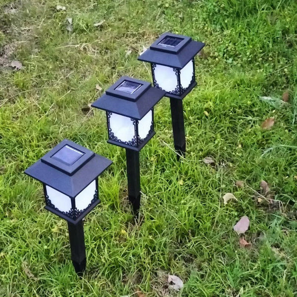 Industrial Black Outdoor Stake Light