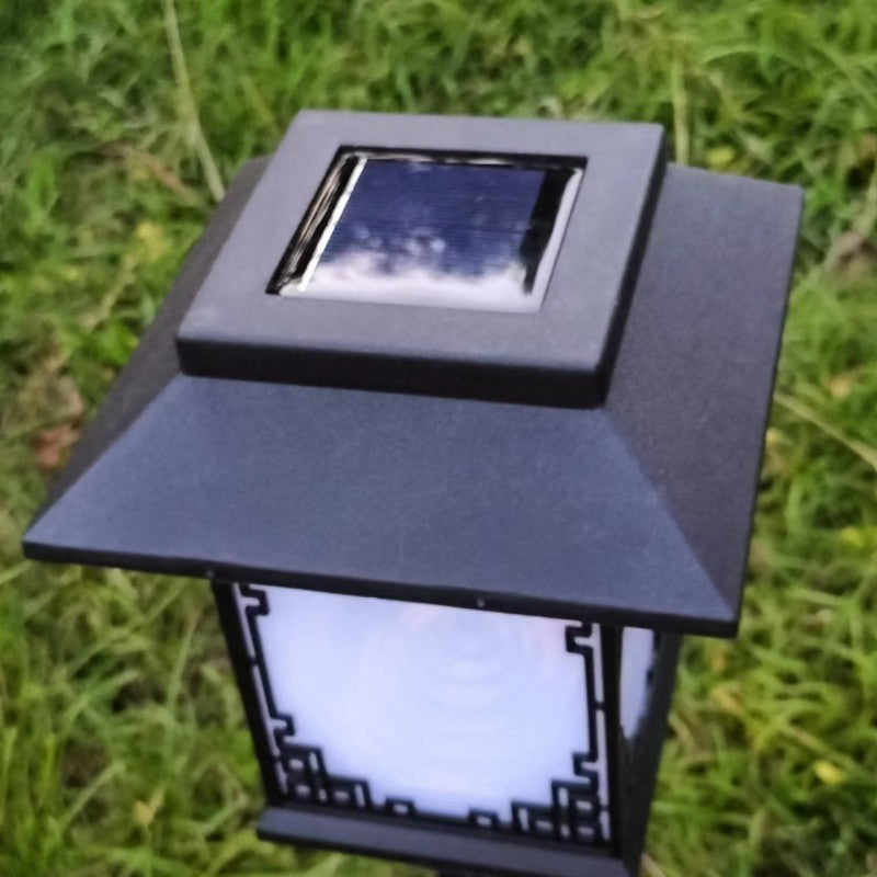 Industrial Black Outdoor Stake Light