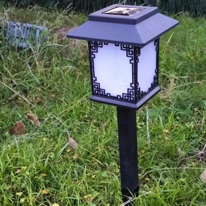 Industrial Black Outdoor Stake Light