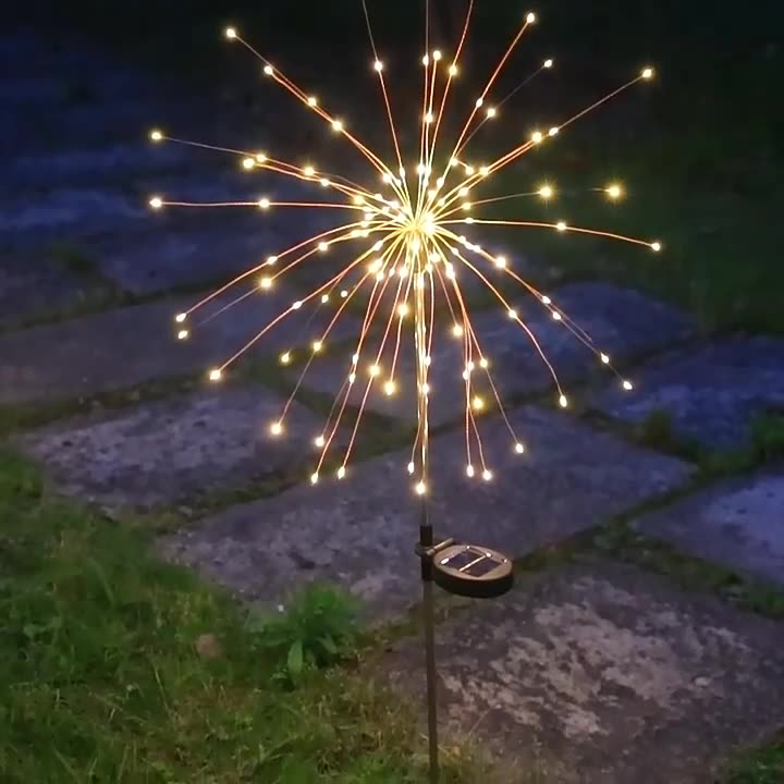 Industrial Black 90-Light Outdoor Stake Light