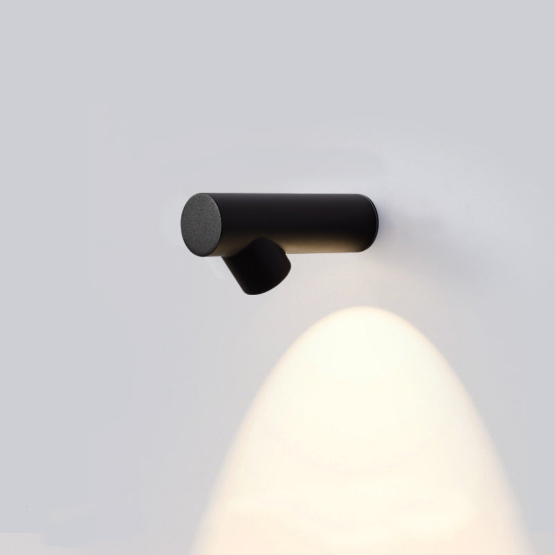 Modern Minimalist Aluminum Bamboo Knot LED Wall Sconce