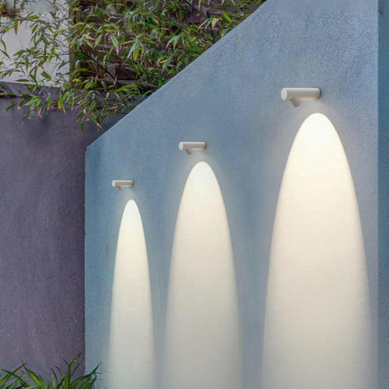 Modern Minimalist Aluminum Bamboo Knot LED Wall Sconce