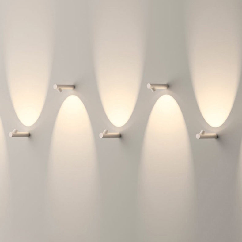 Modern Minimalist Aluminum Bamboo Knot LED Wall Sconce