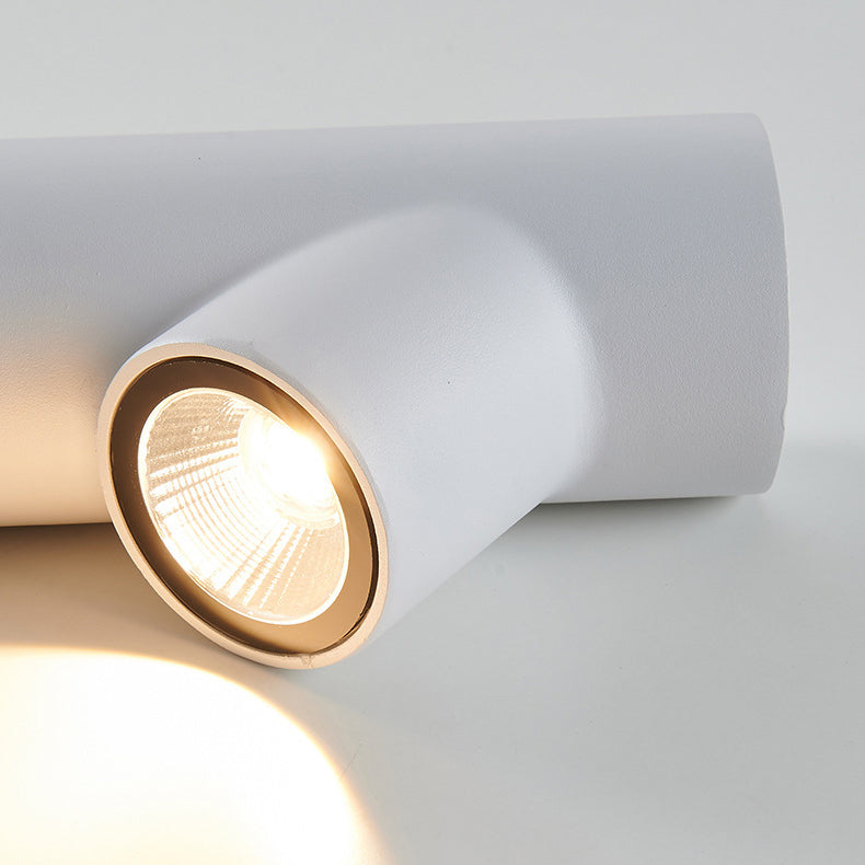 Modern Minimalist Aluminum Bamboo Knot LED Wall Sconce