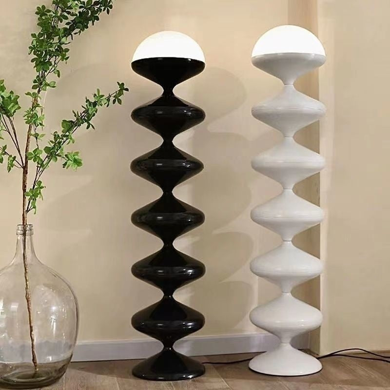 French Black Floor Lamp