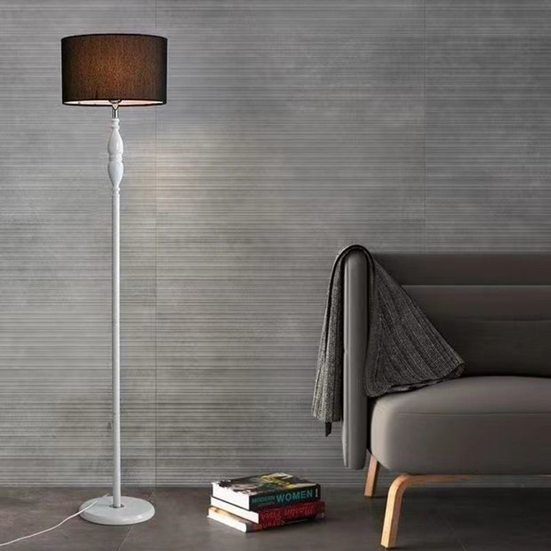 Vintage Black Floor Lamp
