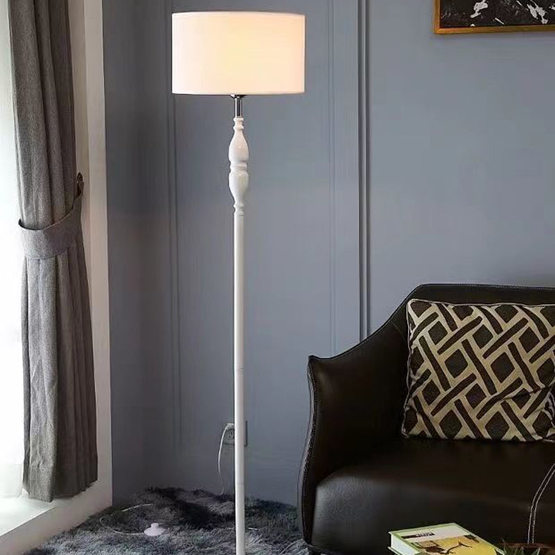 Vintage Black Floor Lamp