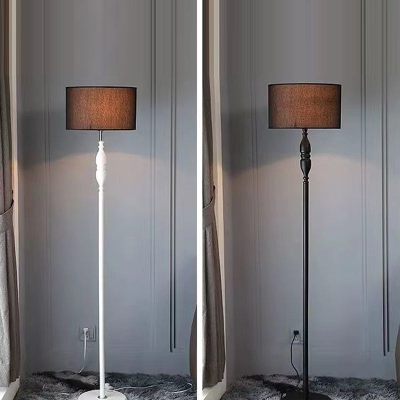 Vintage Black Floor Lamp
