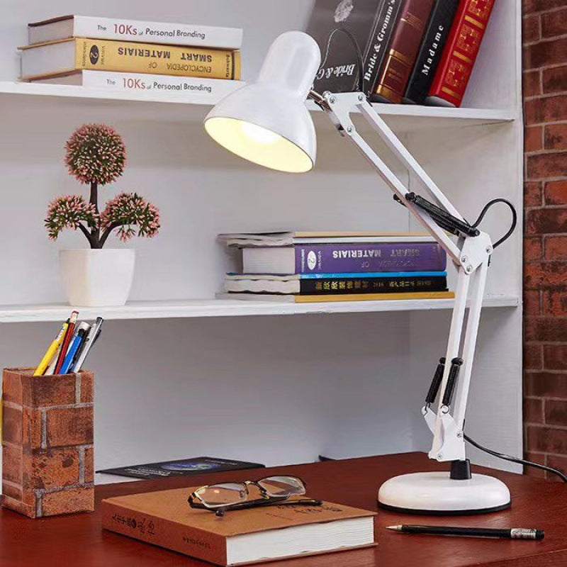 Modern Nordic Adjustable Arm Table Lamp Iron Table Lamp