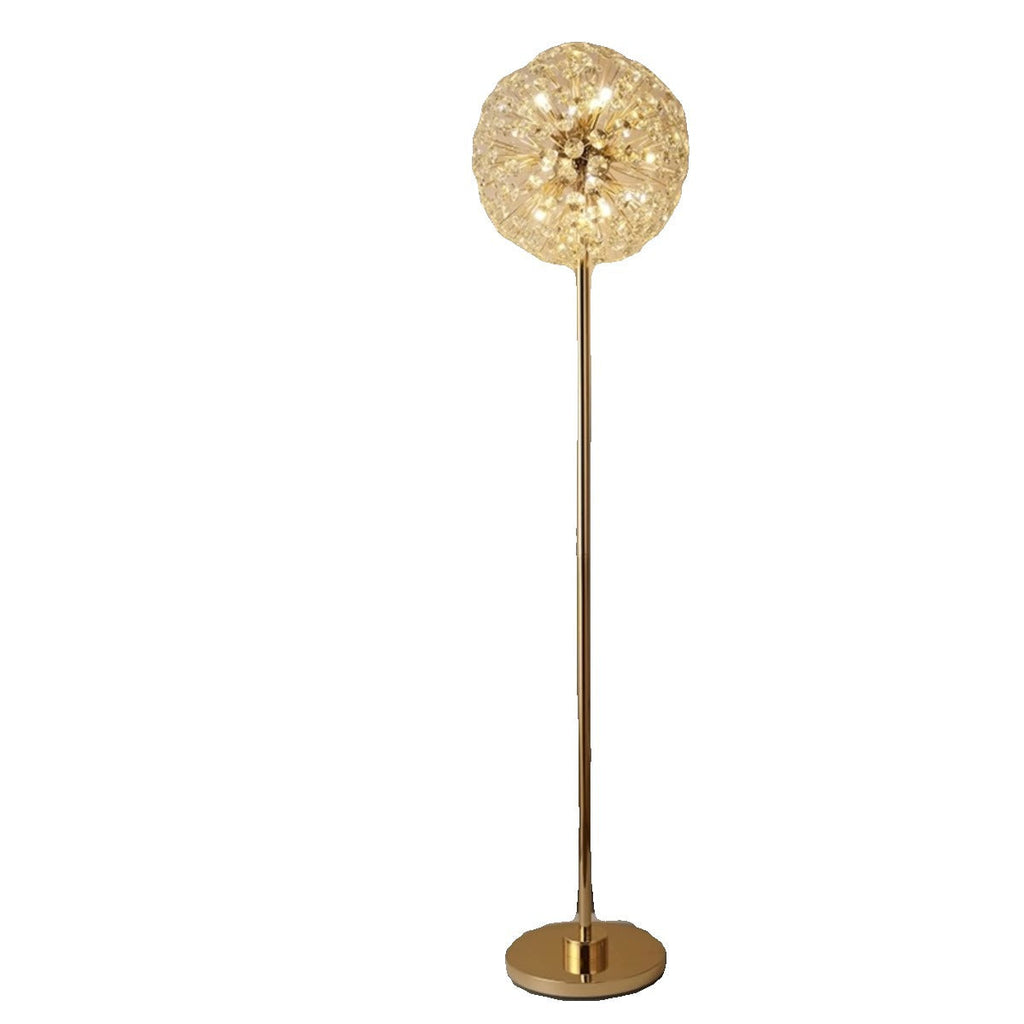Modern Gold 9-Light Floor Lamp