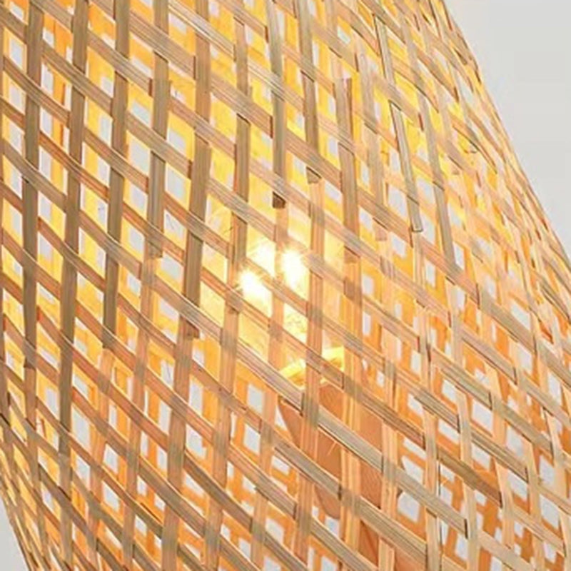 Japanese Yellow Floor Lamp