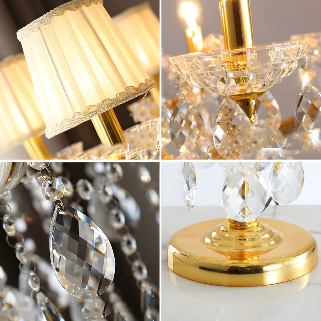 European Gold 7-Light Floor Lamp