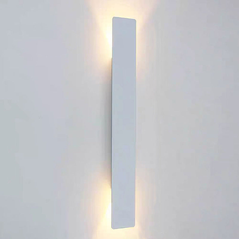 Modern Minimalist Long Strip Aluminum Acrylic Wall Sconce