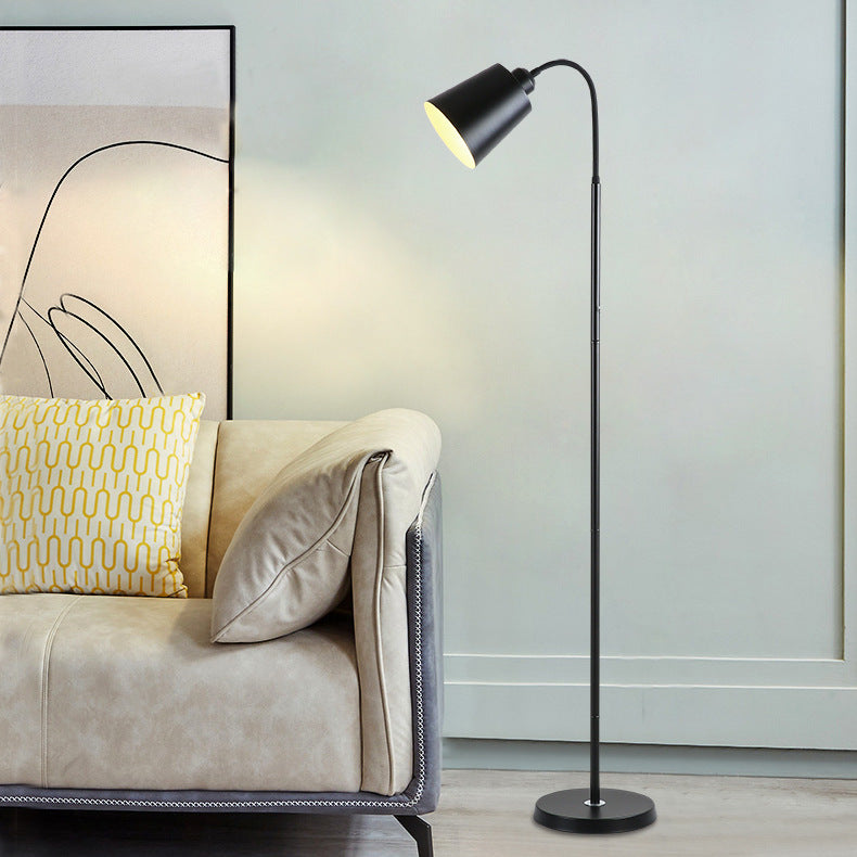 Nordic Black Arc Floor Lamp
