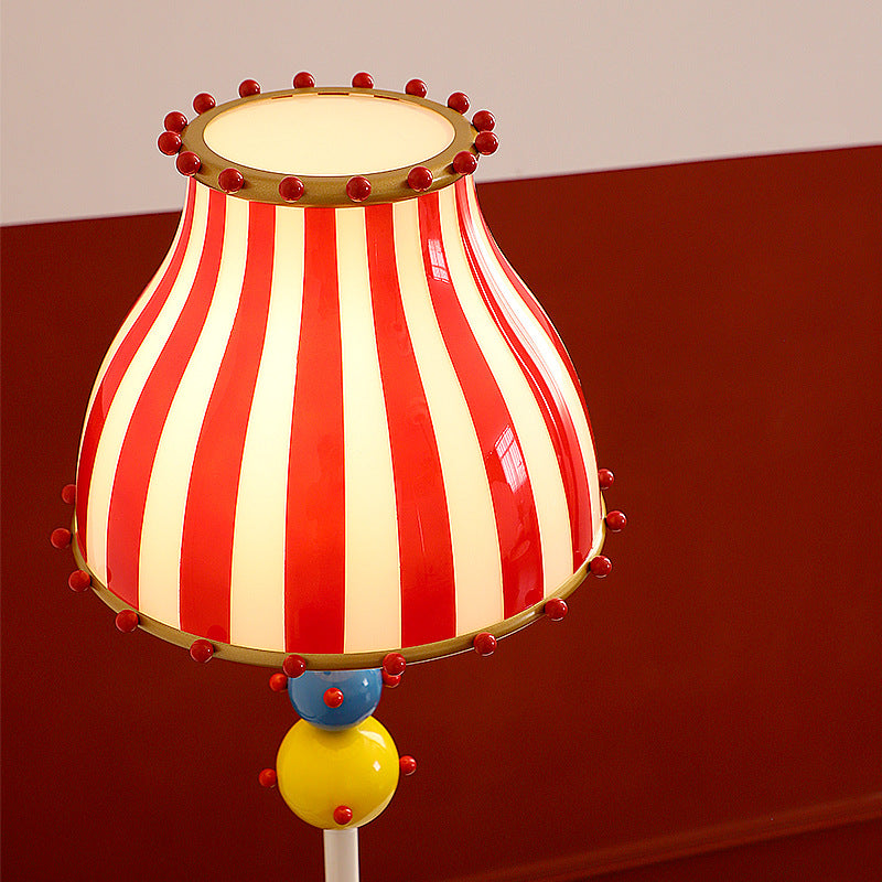 Contemporary Red Floor Lamp