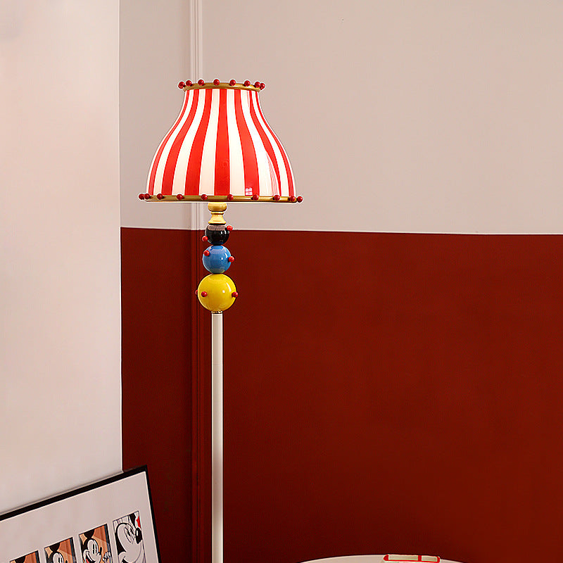 Contemporary Red Floor Lamp