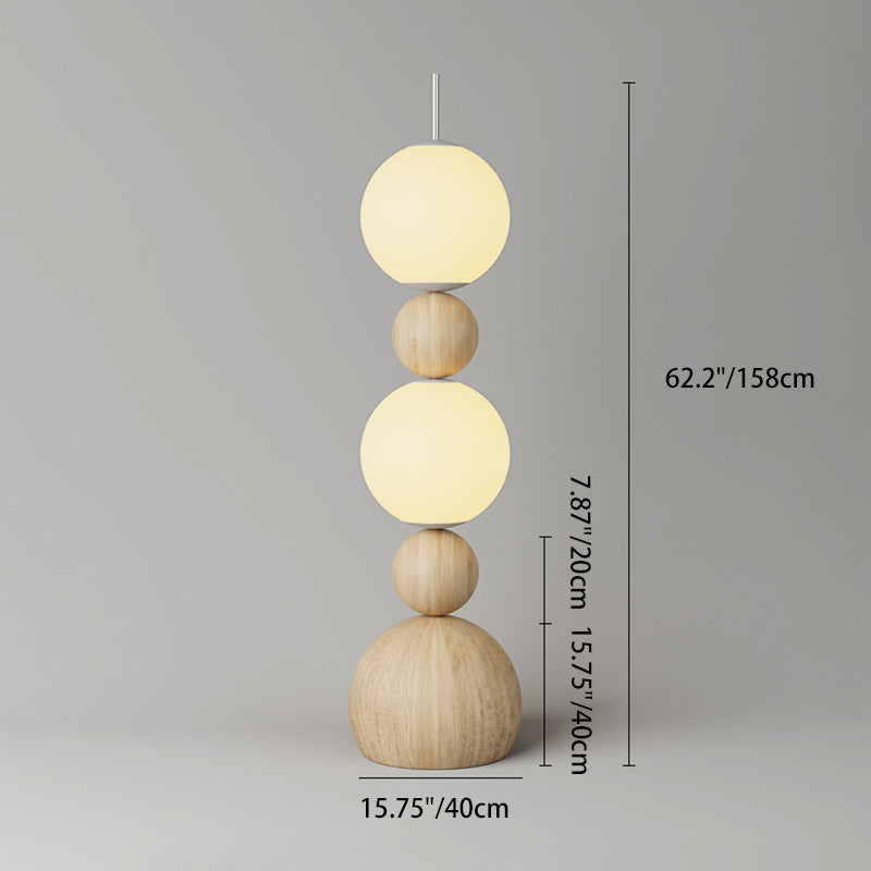 Scandinavian Black Floor Lamp