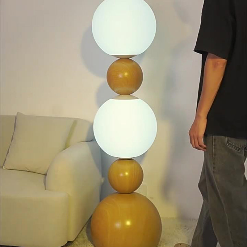 Scandinavian Black Floor Lamp