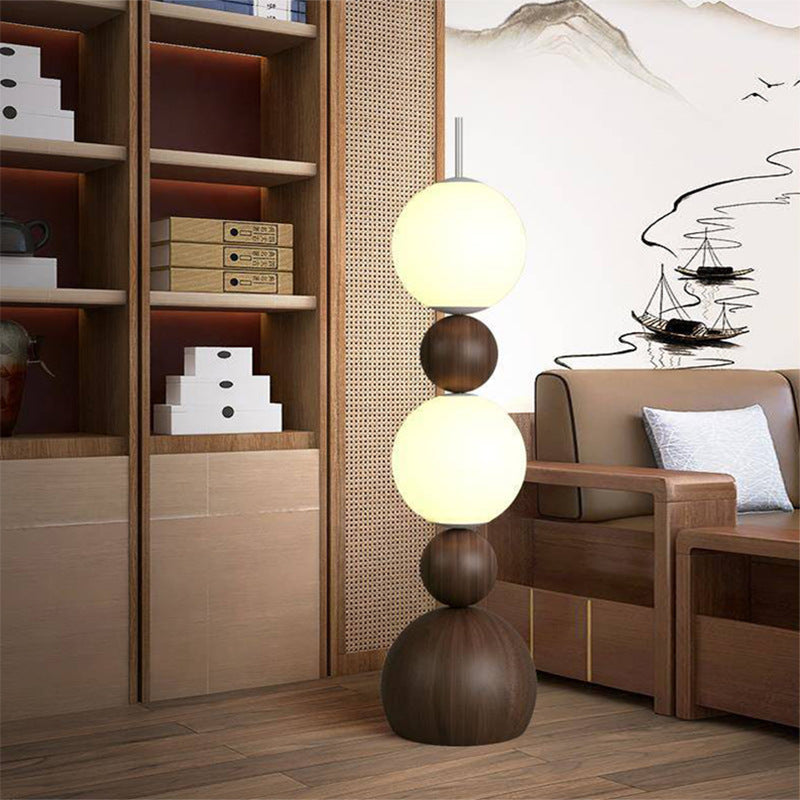 Scandinavian Black Floor Lamp