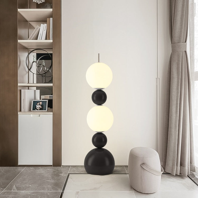 Scandinavian Black Floor Lamp