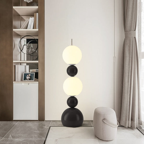 Scandinavian Black Floor Lamp
