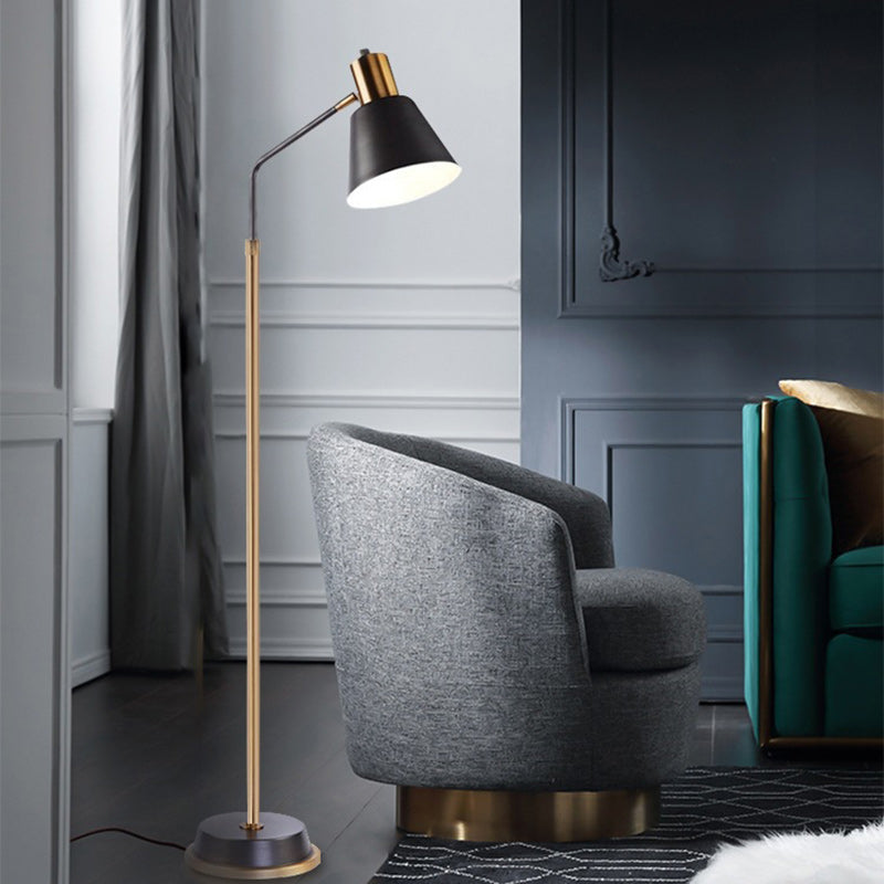 Scandinavian Black Floor Lamp