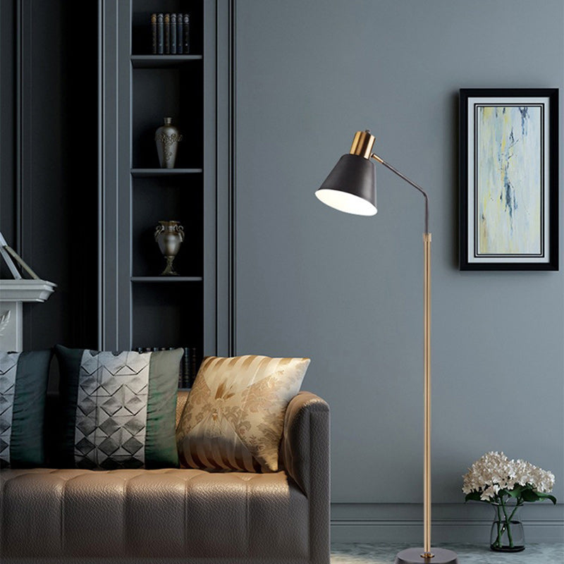 Scandinavian Black Floor Lamp