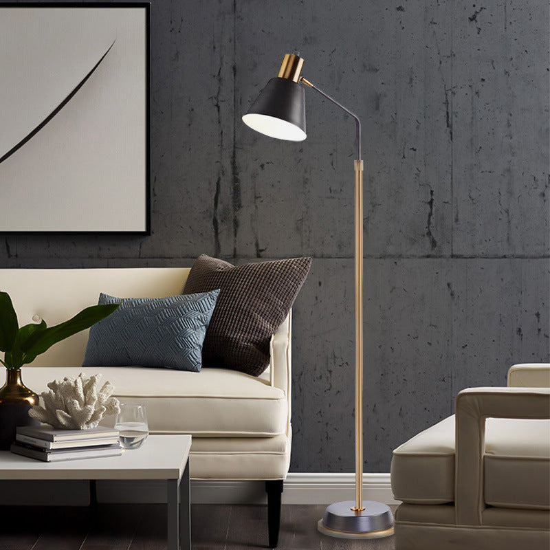 Scandinavian Black Floor Lamp