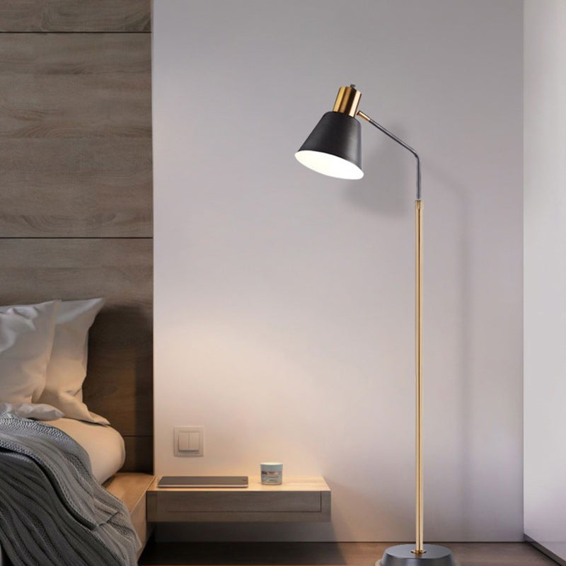 Scandinavian Black Floor Lamp