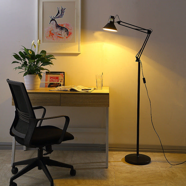 Scandinavian Black Floor Lamp