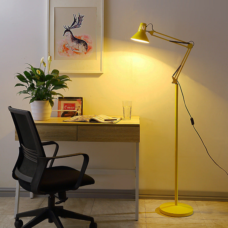 Scandinavian Black Floor Lamp