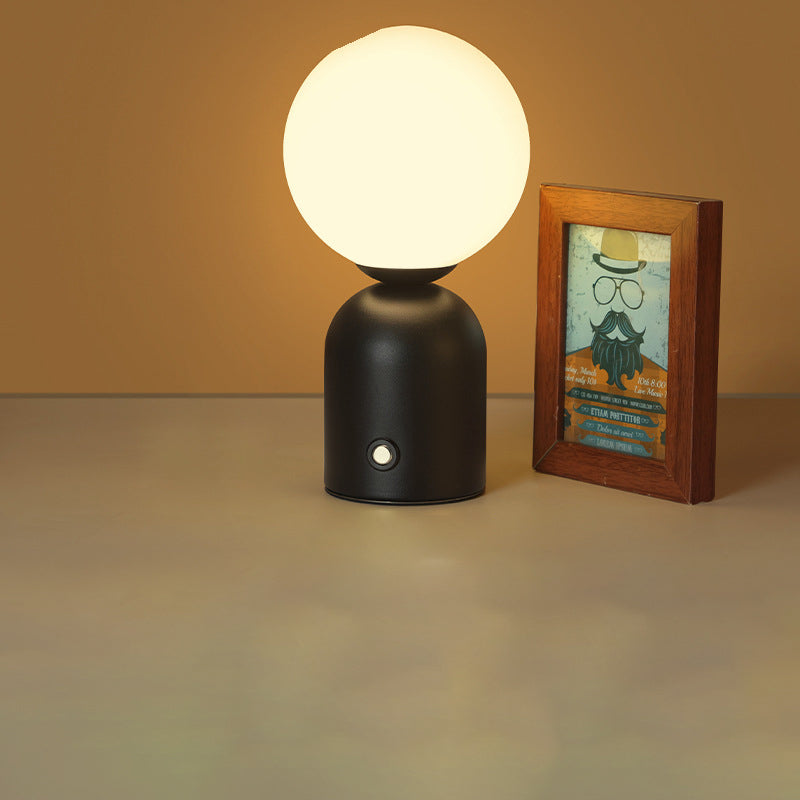 Modern Scandinavian Round Orb LED Table Lamp Table Lamp